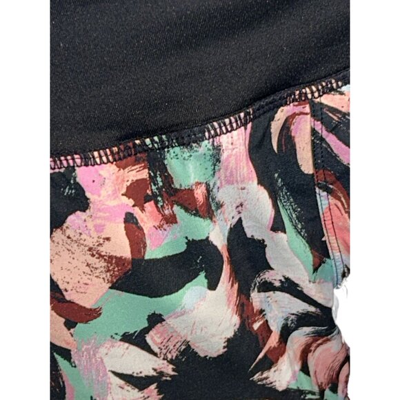 Zelos Tropical Geo Print Running Shorts Size Small Beach Fitness Active - Picture 6 of 8